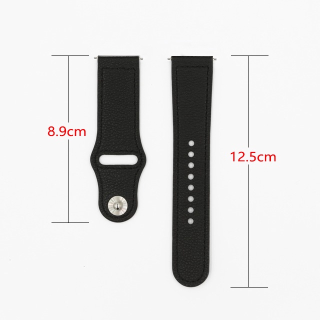 Dây Đeo Bằng Da Thật 20mm Cho Đồng Hồ Thông Minh Huami Amazfit GTS 4 mini 2 2e GTS2 GTS3 / Bip Lite Bip S U Bip 3 pro