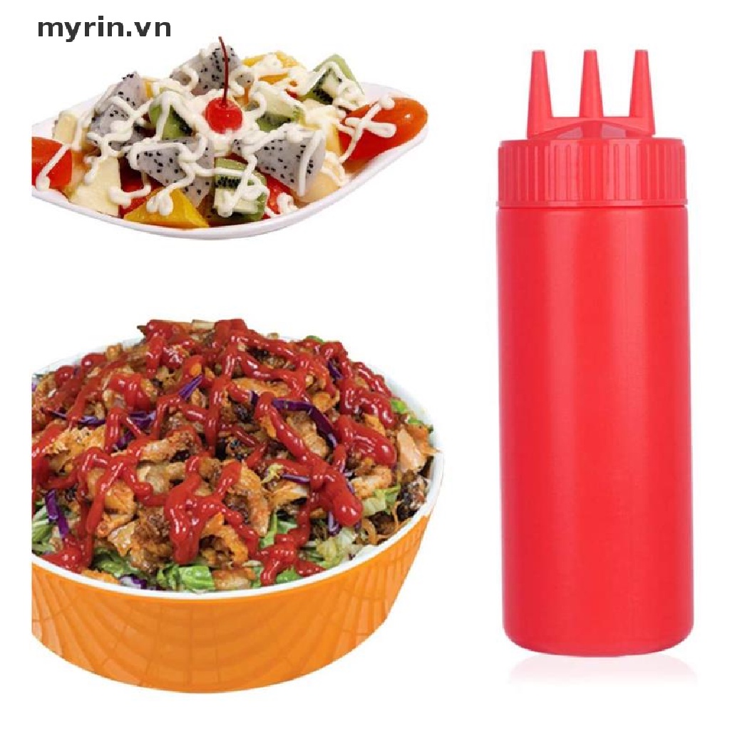 Chai Nhựa Mayo 3 Lỗ Dạng Xoắn Tiện Dụng
