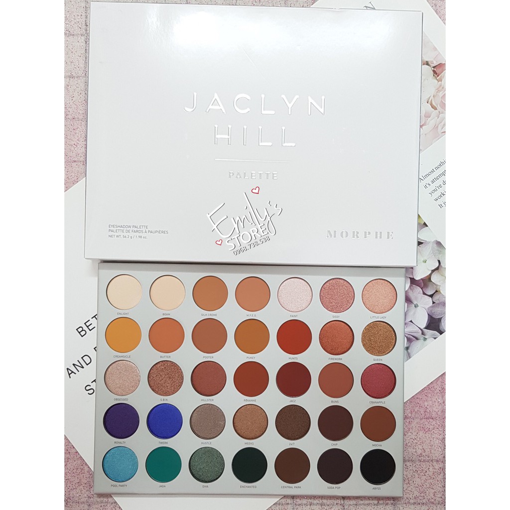 Bảng phấn mắt Morphe Jaclyn Hill (Hàng có sẵn)