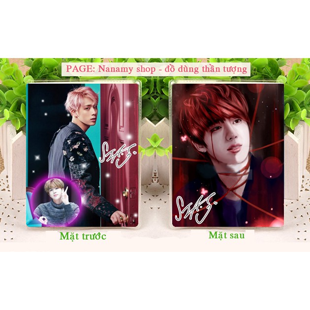 SỔ TAY BTS VÀ THÀNH VIÊN  - có in theo yêu cầu