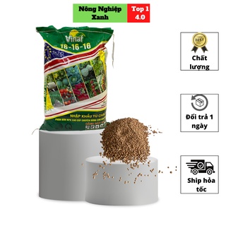 Phân bón nhập khẩu nga npk 16-16-16 vinaf, tốt rễ, mập cành. gói 1kg