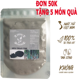 Bột Đắp Mặt Nạ Thiên Nhiên Dẻo Than Tre Hoạt Tính (Handmade)