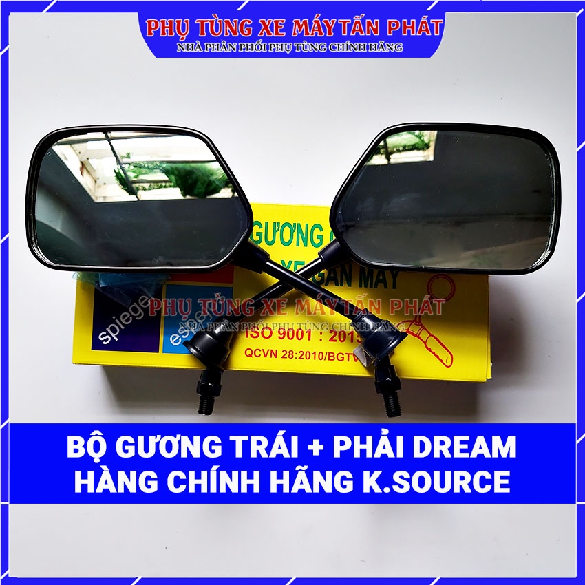Gương Kính Chiếu Hậu Xe Máy DREAM Chính Hãng Bảo Hành 12 Tháng