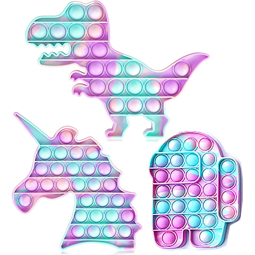 Đồ Chơi Giảm Căng Thẳng Hình Cầu Vồng