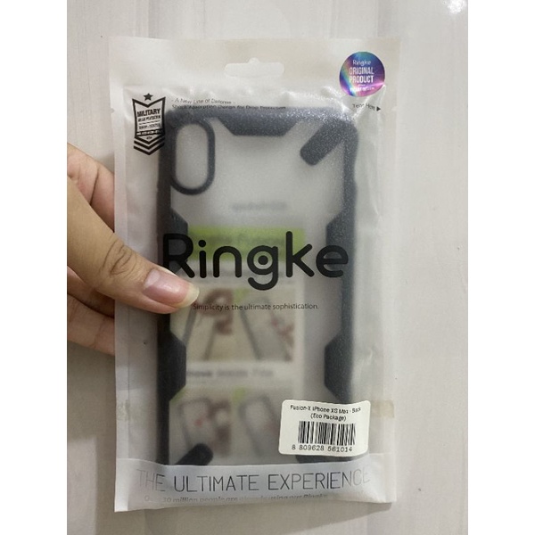 Ốp lưng Ringke fusion x cho iphone xs max