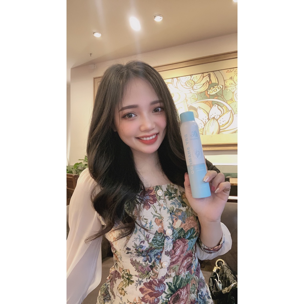Dầu Gội Khô DL Collagen (Anh Quốc) | Dưỡng Tóc Mềm Mượt, Tóc Sạch Bồng Bềnh - Vào Nếp Sau 5 Giây (200ml)