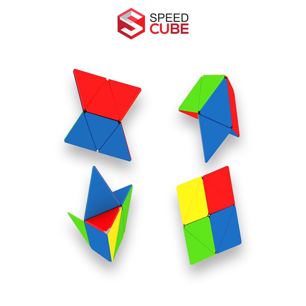 Rubik Biến Thể YJ Pyramix 2x2 JINZITA Stickerless - Shop Speed Cube