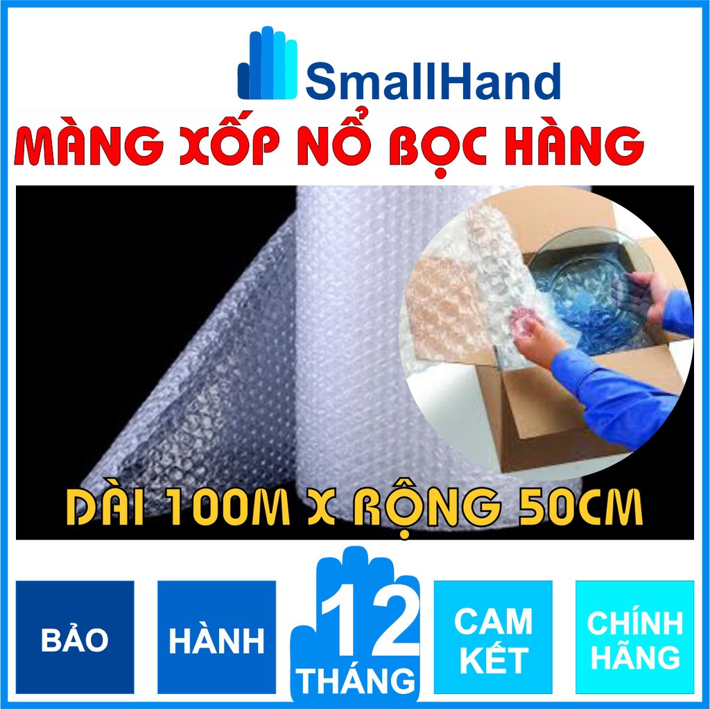 Xốp nổ bọc hàng – Dài 100M x Rộng 50CM