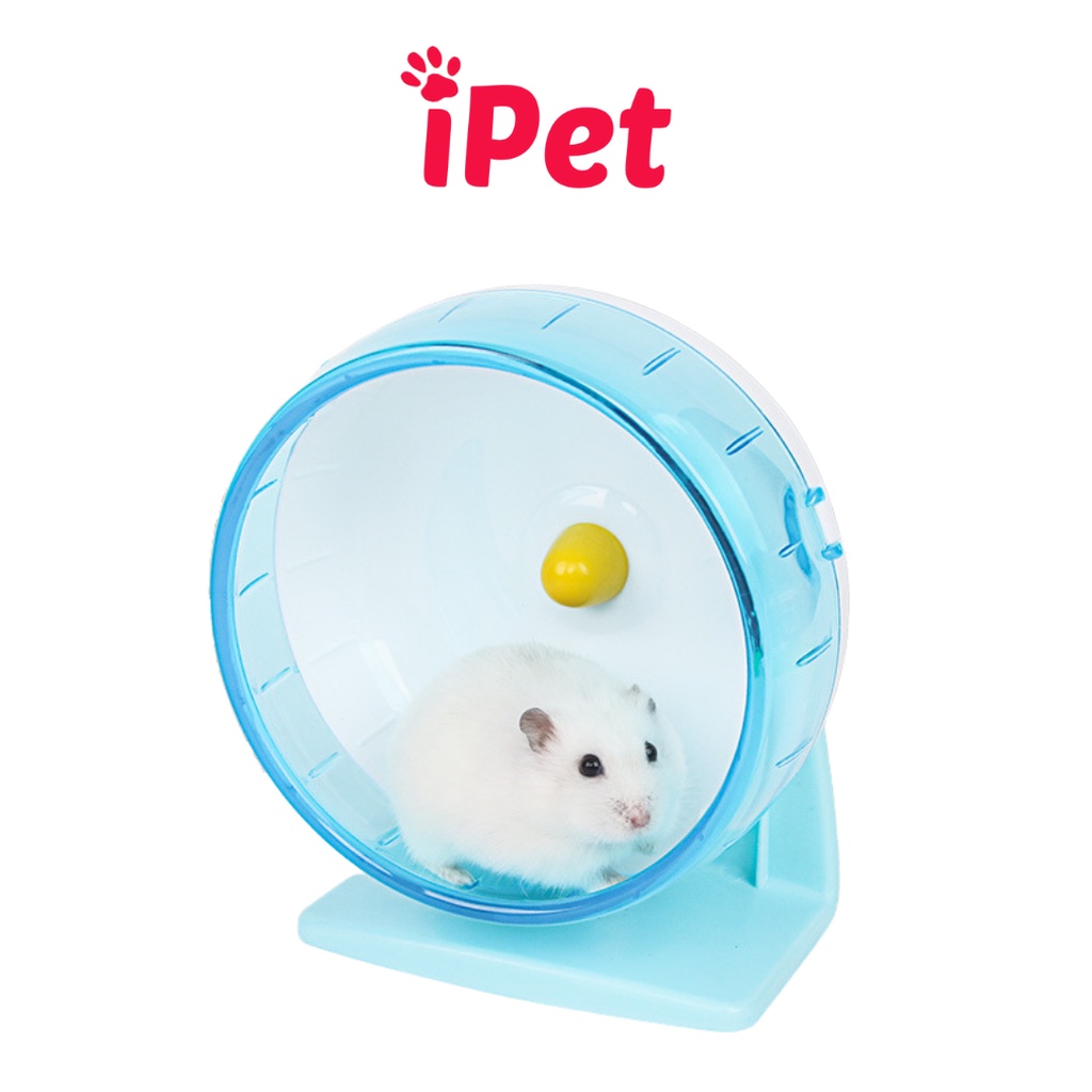 Wheel Silent Gắn Chuồng Cho Hamster Chạy Bộ Size 17 - 21cm Không Kèm Đế - iPet Shop