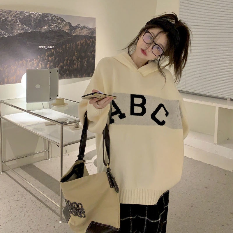 Áo sweater vải dày dễ phối đồ dùng mặc mùa thu đông dành cho nữ