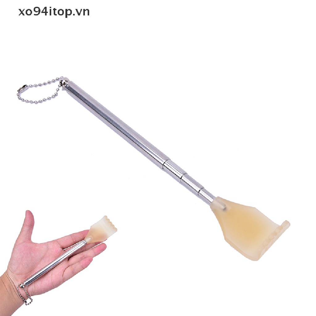 Cây Gãi Lưng Bằng Thép Không Gỉ Có Thể Kéo Dài Tiện Dụng