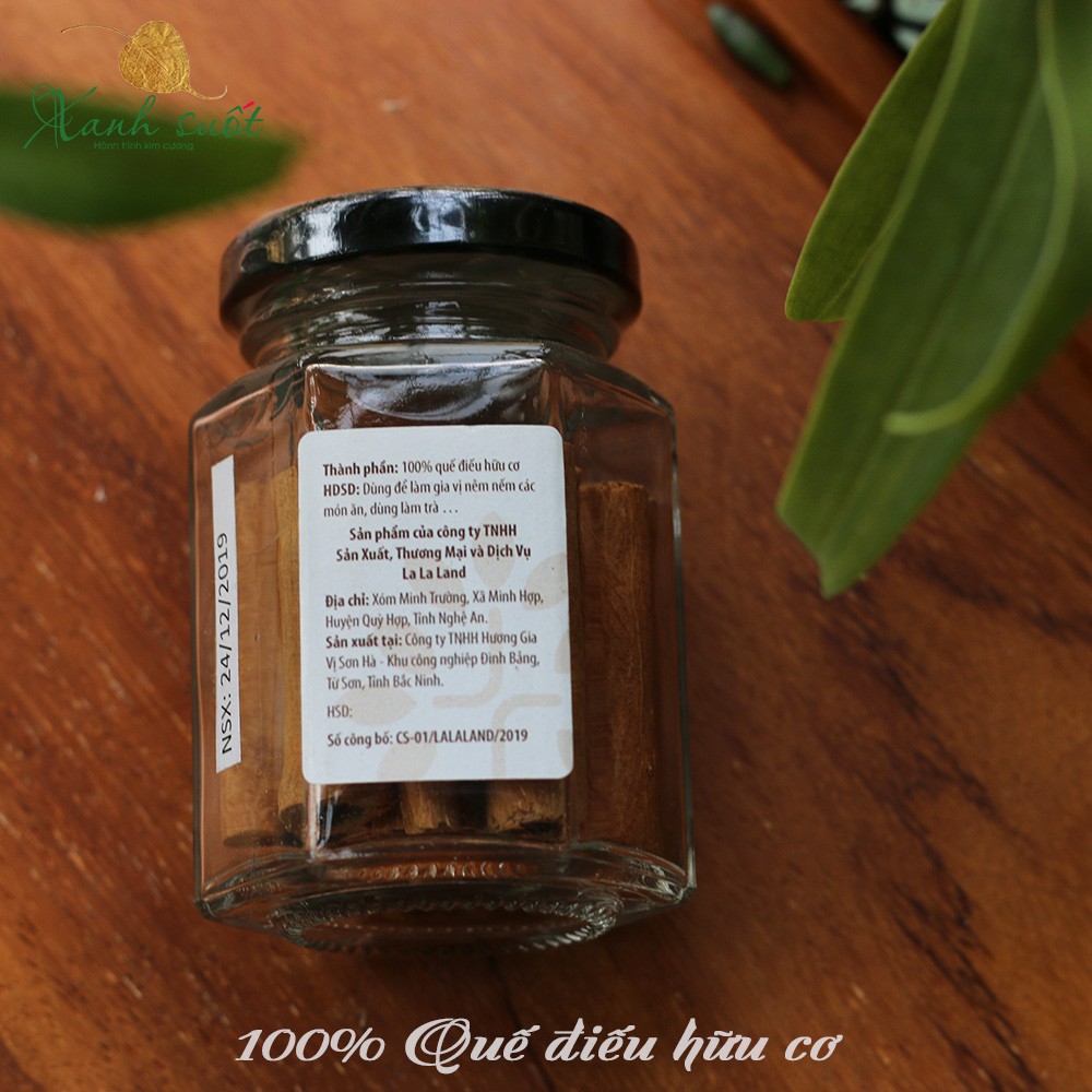 [Lala's Spice] Quế điếu hữu cơ- Organic Cinnamon Stick