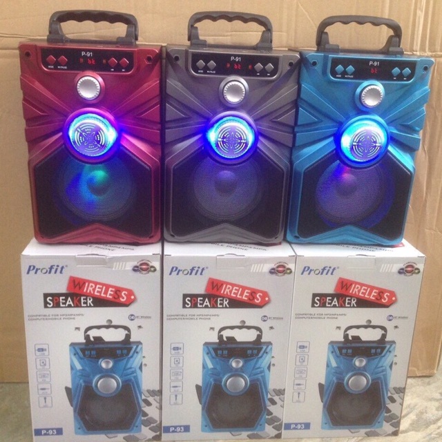 LOA KARAOKE BLUTOOTH P91/93 ( TẶNG KÈM MICRO DÂY )