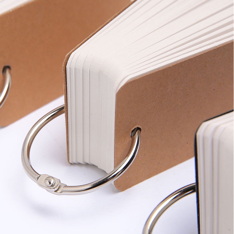 Bộ 100 Thẻ Đánh Dấu Màu Trơn Thân Thiện Với Môi Trường