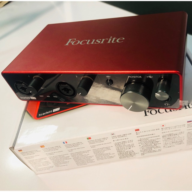 Soundcard Focusrite scarlett 4i4 ( gen3 )