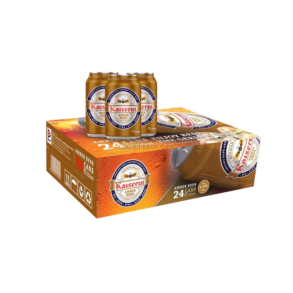 BIA KAISERIN LAGER thương hiệu Đức, mẫu Tết 5 bao lì xì