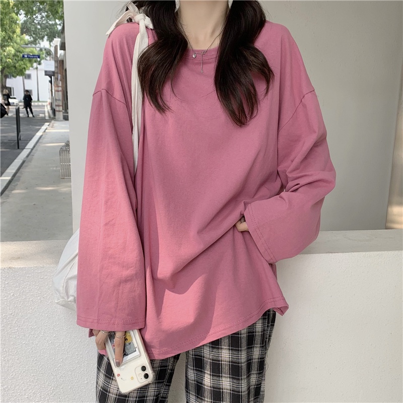SUXI Áo Thun Cotton Màu Sắc Thời Trang Cho Nữ