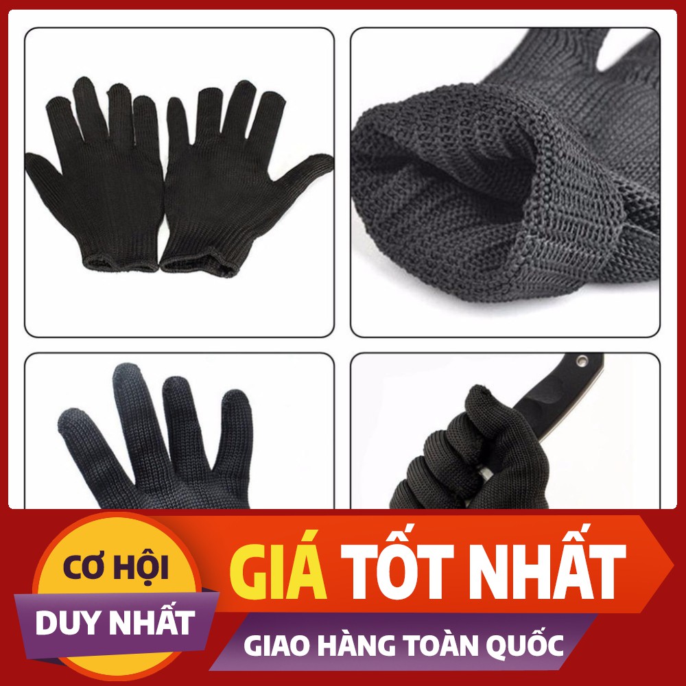 [HOT] Găng Tay Chống Cắt ⚡TRỢ GIÁ⚡ Sợi Siêu Bền [ẢNH THẬT]