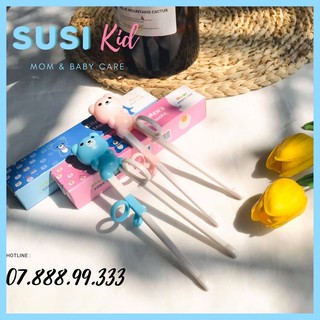 [Chắc Chắn] Đũa Tập Gắp Hình Gấu Siêu Dễ Thương, Siêu Tốt