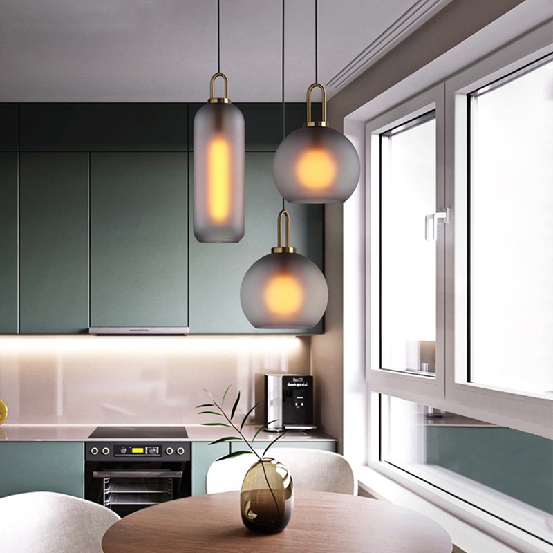 IKEE Phòng Khách Phòng Ngủ BắC ÂU GiảN Đèn Chùm Led ĐèN Thả TrầN Hiện Đại ĐèN Treo Trần Thanh BàN ĂN ĐèN Thả Trang Trí