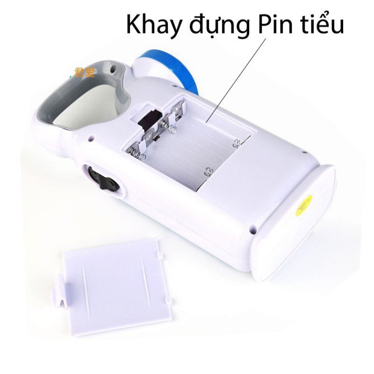 Đèn pin xách tay siêu sáng sạc năng lượng mặt trời có khay pin tiểu tiện dụng - MonacoStore