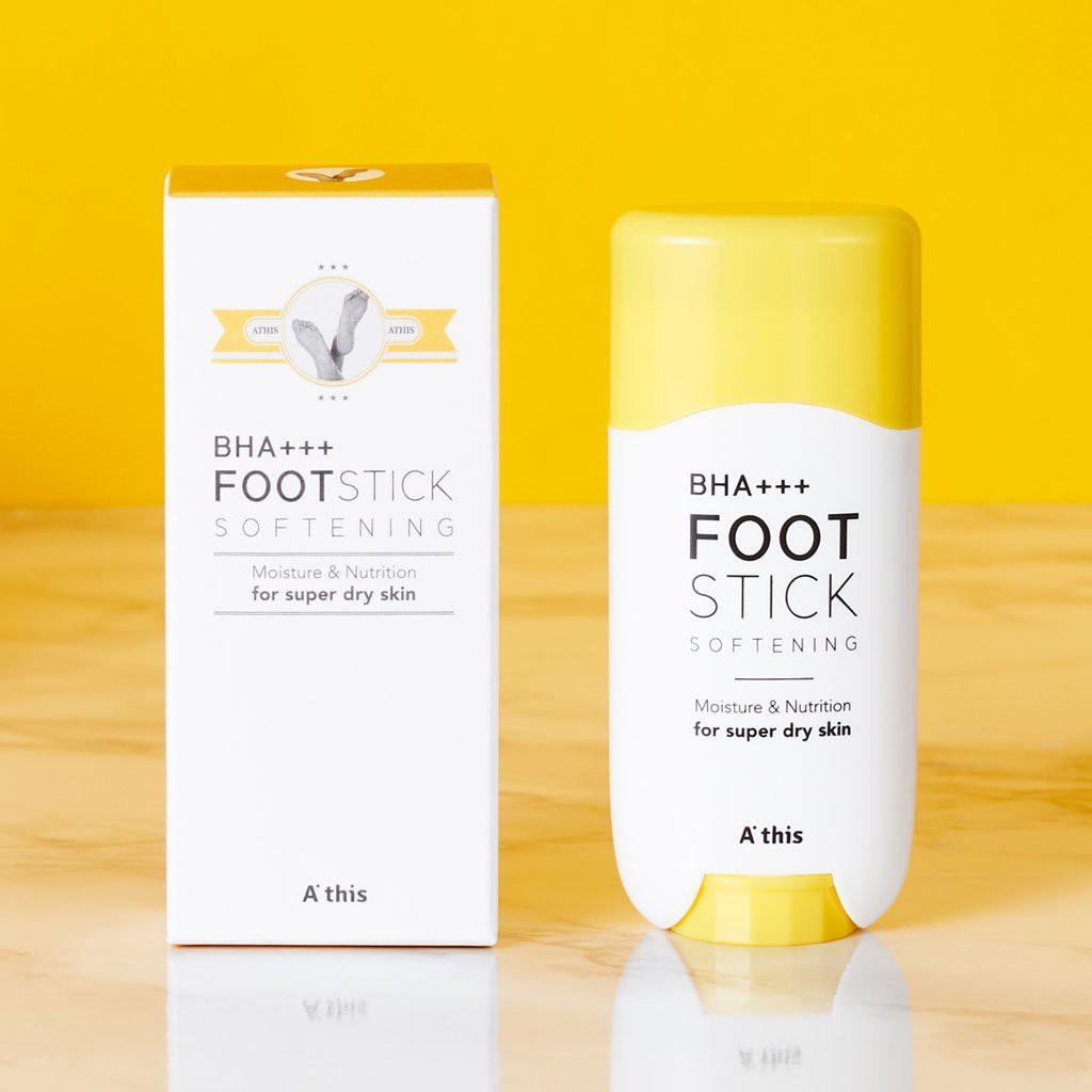 Lăn Loại Bỏ Tế Bào Chết Và Dưỡng Ẩm Cho Bàn Chân - A'this BHA+ Foot Stick Softening GomiMall