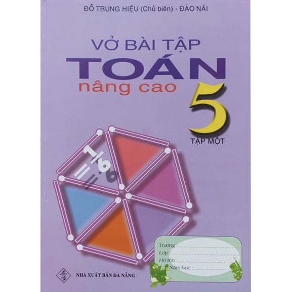 Sách - Vở Bài Tập Toán Nâng Cao 5 (Tập 1)