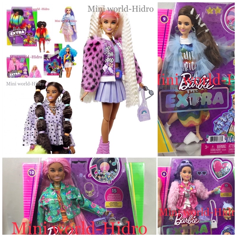 Búp bê Barbie Extra Doll chính hãng Full khớp