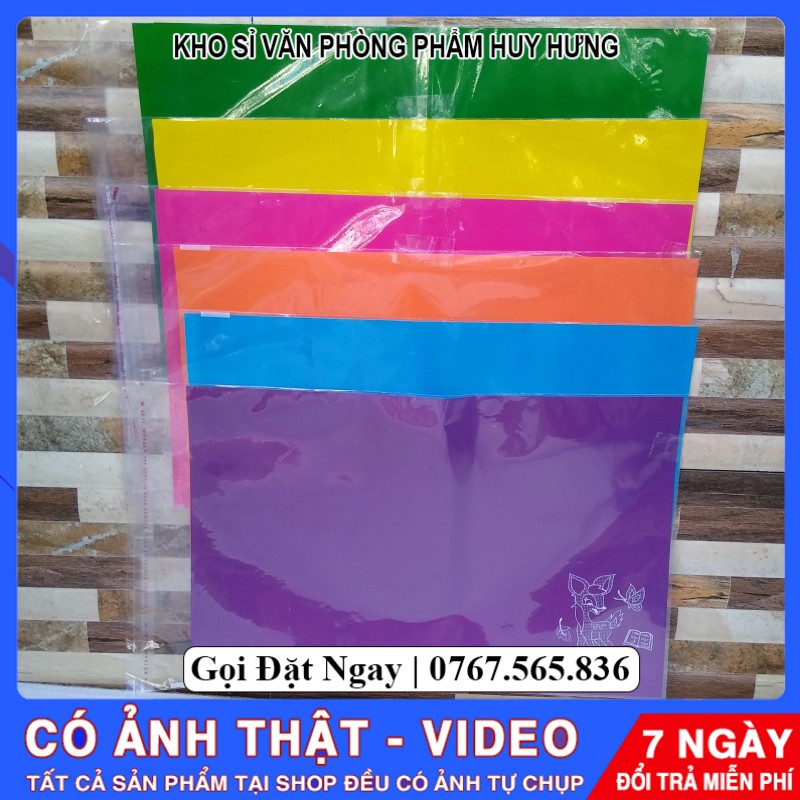 Giấy Bao tập thủ công có lồng kiếng (GIÁ TẠI KHO)
