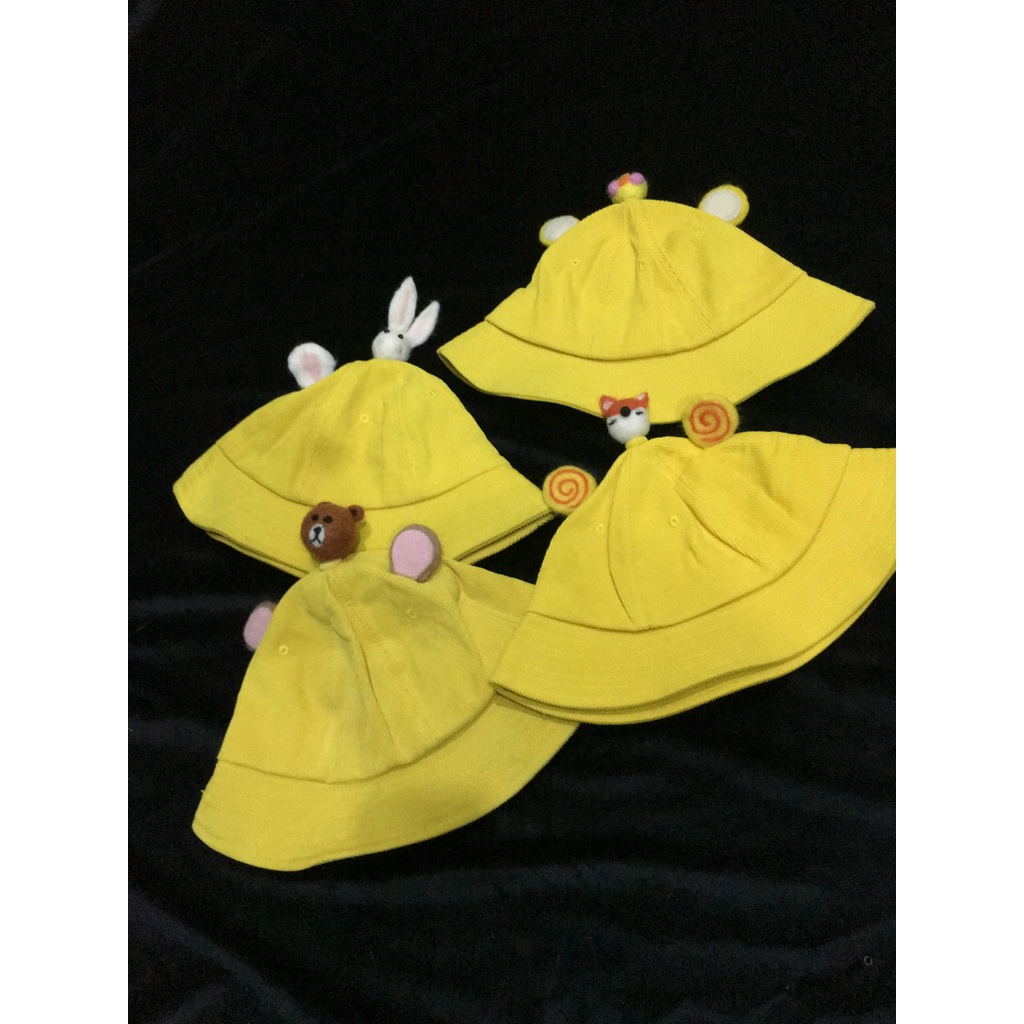 Mũ bucket/mũ tai bèo các con vật đáng yêu