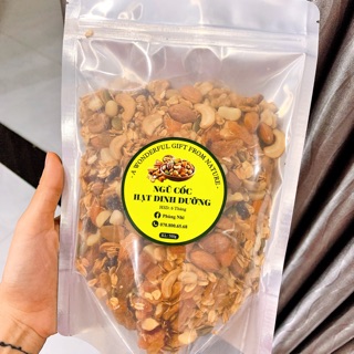 Granola ngũ cốc tăng cơ giảm mỡ siêu hạt.