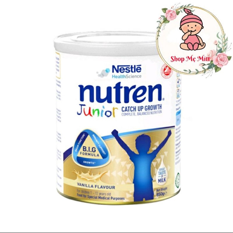 Sữa bột Nutren Junior 850g ( date mới nhất )