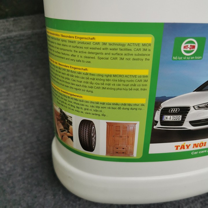 Dung dịch nội thất ô tô can 4.5 lit