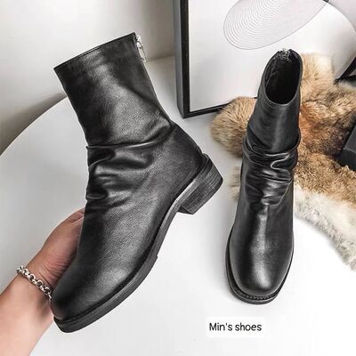 Min's Shoes - Giày Bốt Da Cao Cấp Bốt 111