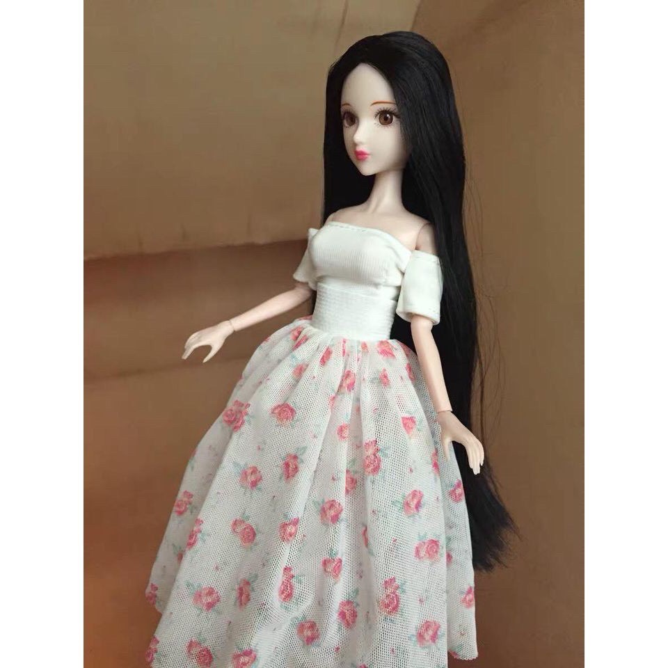 Đầu búp bê Xinyi mắt gắn thế hệ hai mắt 3D thủy tinh