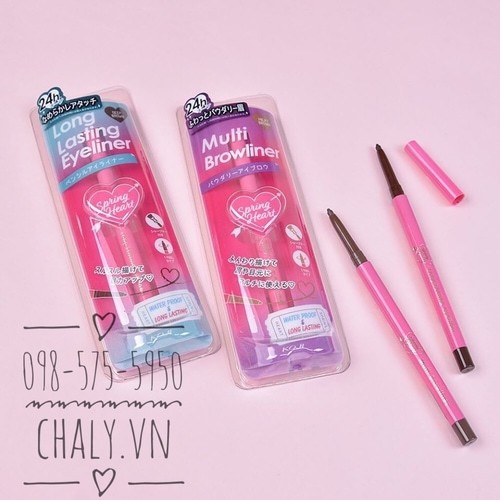 Chì kẻ mày Koji Spring Heart Multi Brow Liner Nhật. Bút kẻ chân mày Nhật đa năng cực hot giá rẻ của Koji. Mẫu mới vừa về