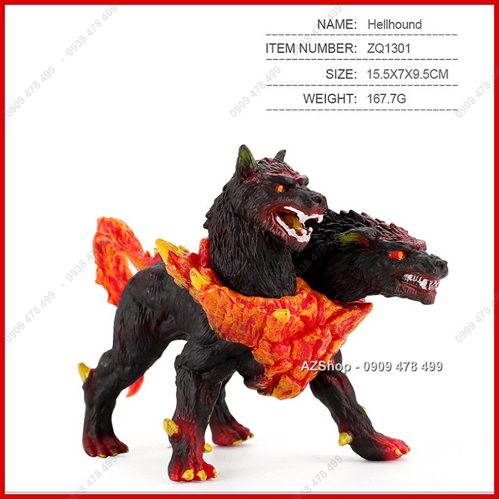 Mô Hình Chó Địa Ngục 2 Đầu - 7695.2