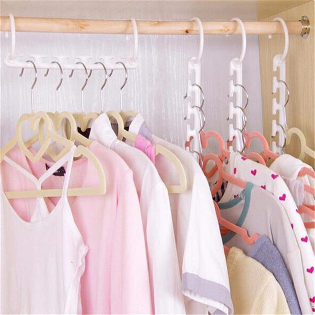 Móc treo đồ tiết kiệm không gian cho thủ quần áo