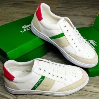 Giày dây Lacoste Courtlinee basic đế bằng
