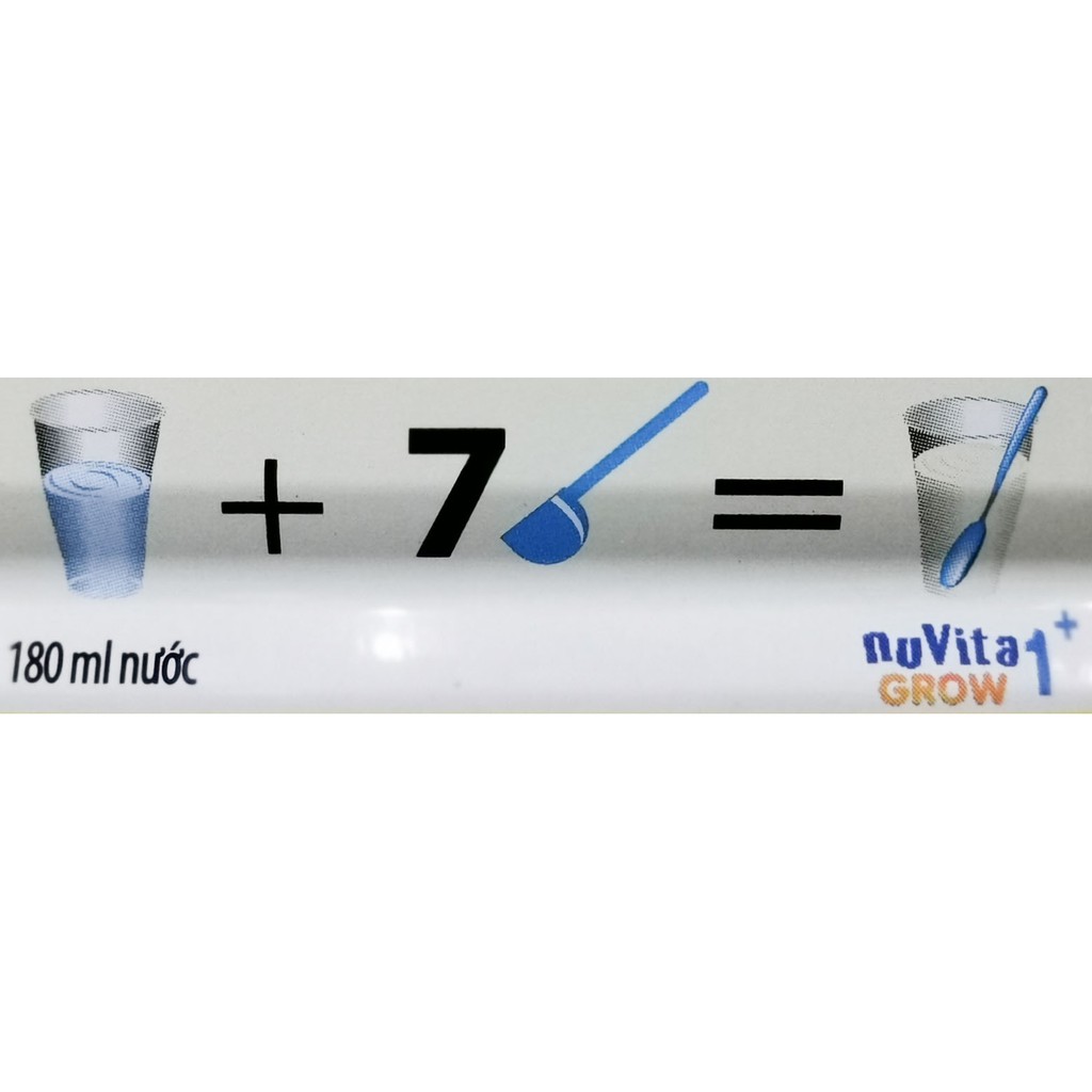[CHÍNH HÃNG] Sữa Bột NutiFood Nuvita Grow 1+ Hộp 900g (Dinh dưỡng đặc chế phát triển chiều cao)