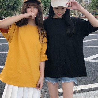 Áo Thun Trơn - 21 Màu - Unisex 🌸[ FREESIZE 75KG ]