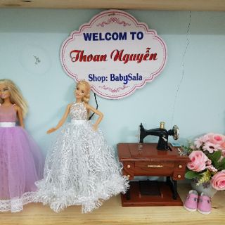 Váy búp bê Barbie handmade