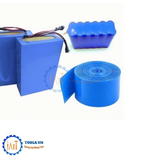 Màng Co Nhiệt PVC Cách Điện Bọc Cell Pin 18650 Nhiều Kích Thước