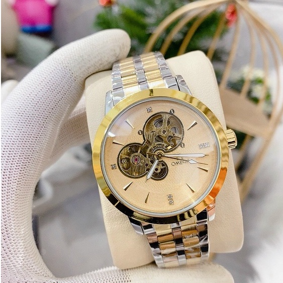 Đồng Hồ Nam máy cơ Dây kim loại Cao Cấp [Chính Hãng] chống nước tuyệt đối ,đeo tay cực đẹp .O.MEGA BH 24 tháng | BigBuy360 - bigbuy360.vn