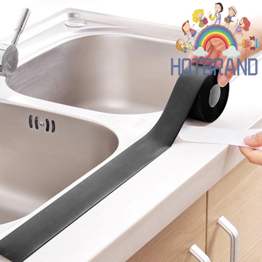 Băng Keo Dán Viền Nhà Bếp Màu Đen Chống Thấm Nước Và Chống Bẩn