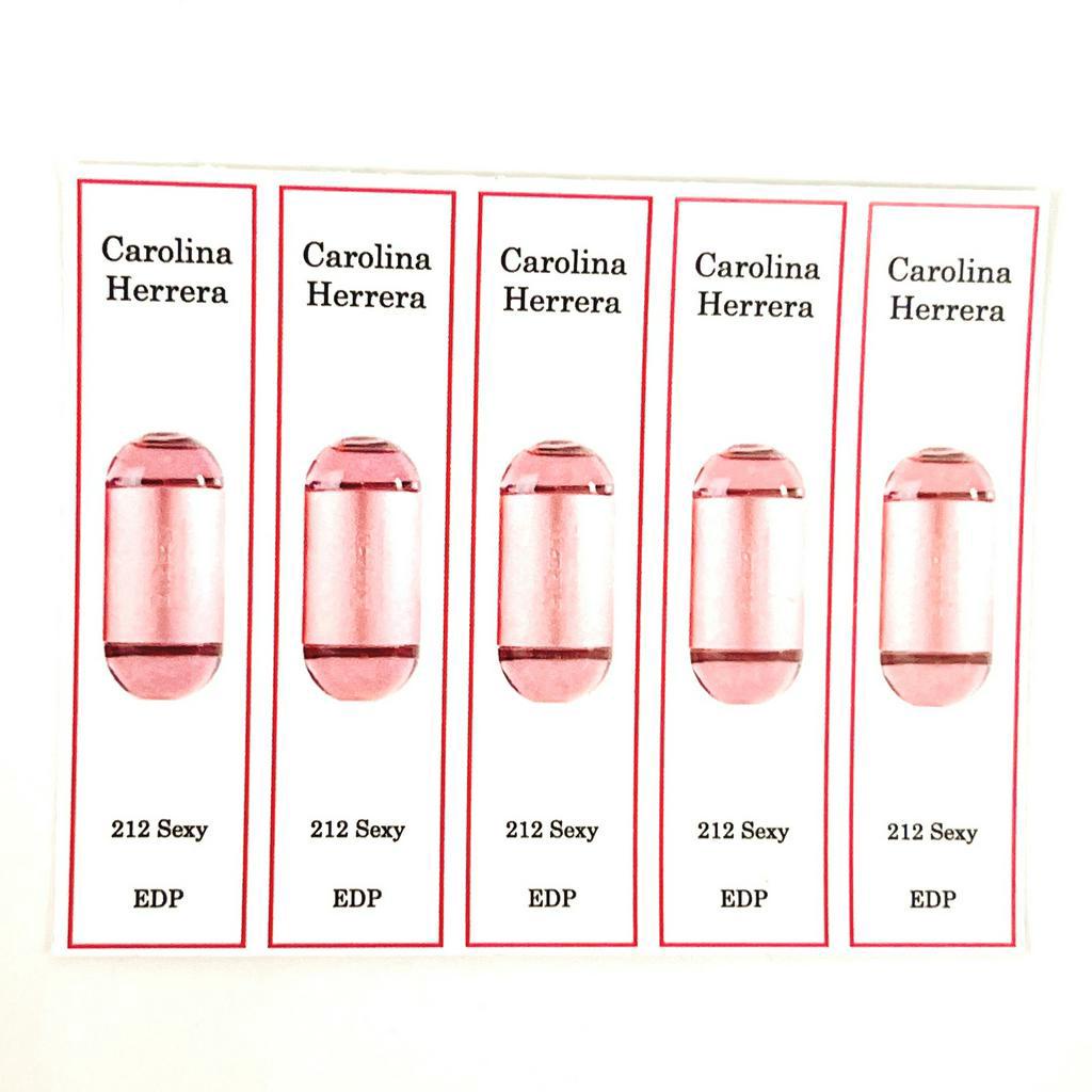 [HCM] Combo 10 Tem Dán Chai Nước Hoa 𝐂𝐚r𝐨l𝐢𝐧𝐚 𝐇𝐞𝐫𝐫𝐞𝐫𝐚 (Post 2) cho chai chiết đủ các dòng