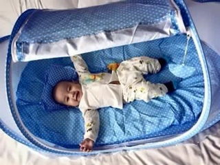 Màn chụp chống muỗi cho bé