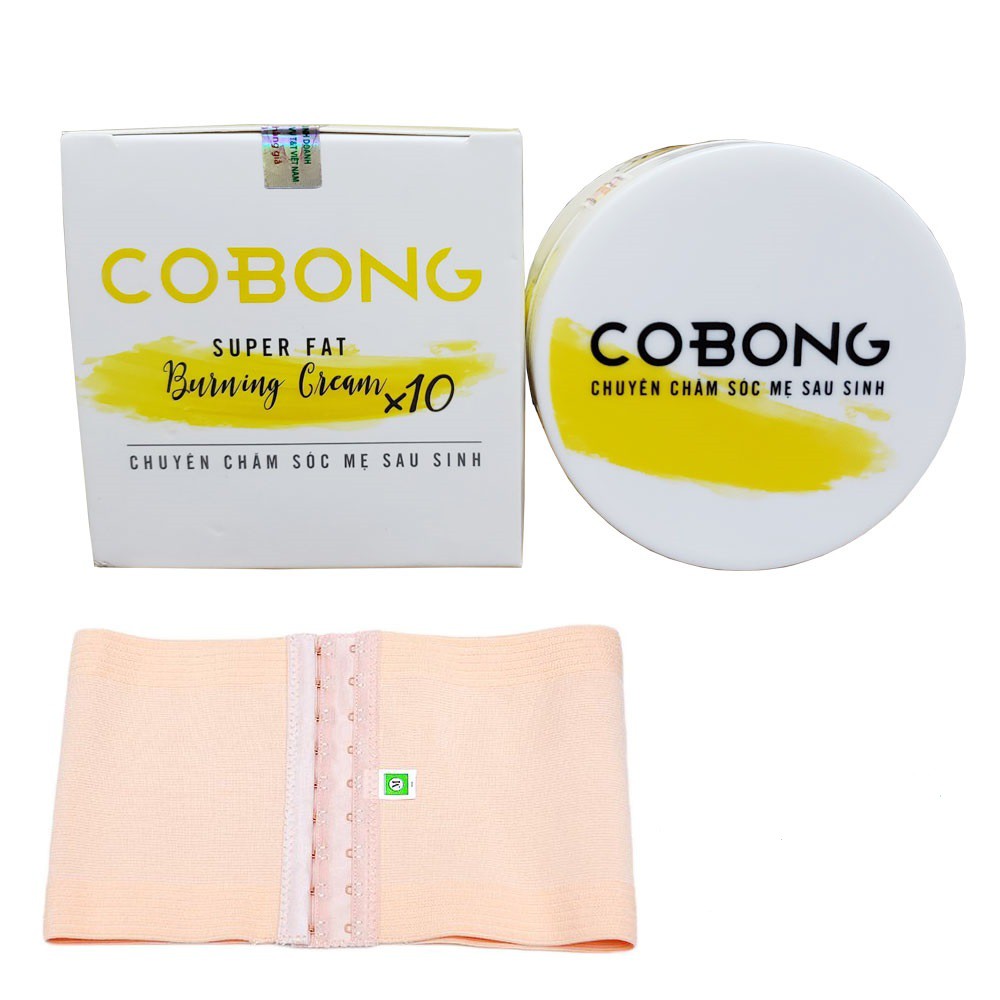 Kem tan mỡ Cô Bông tặng kèm gen nịt bụng