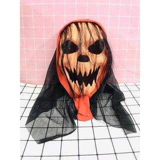 Mặt nạ bí ngô hoá trang haloween