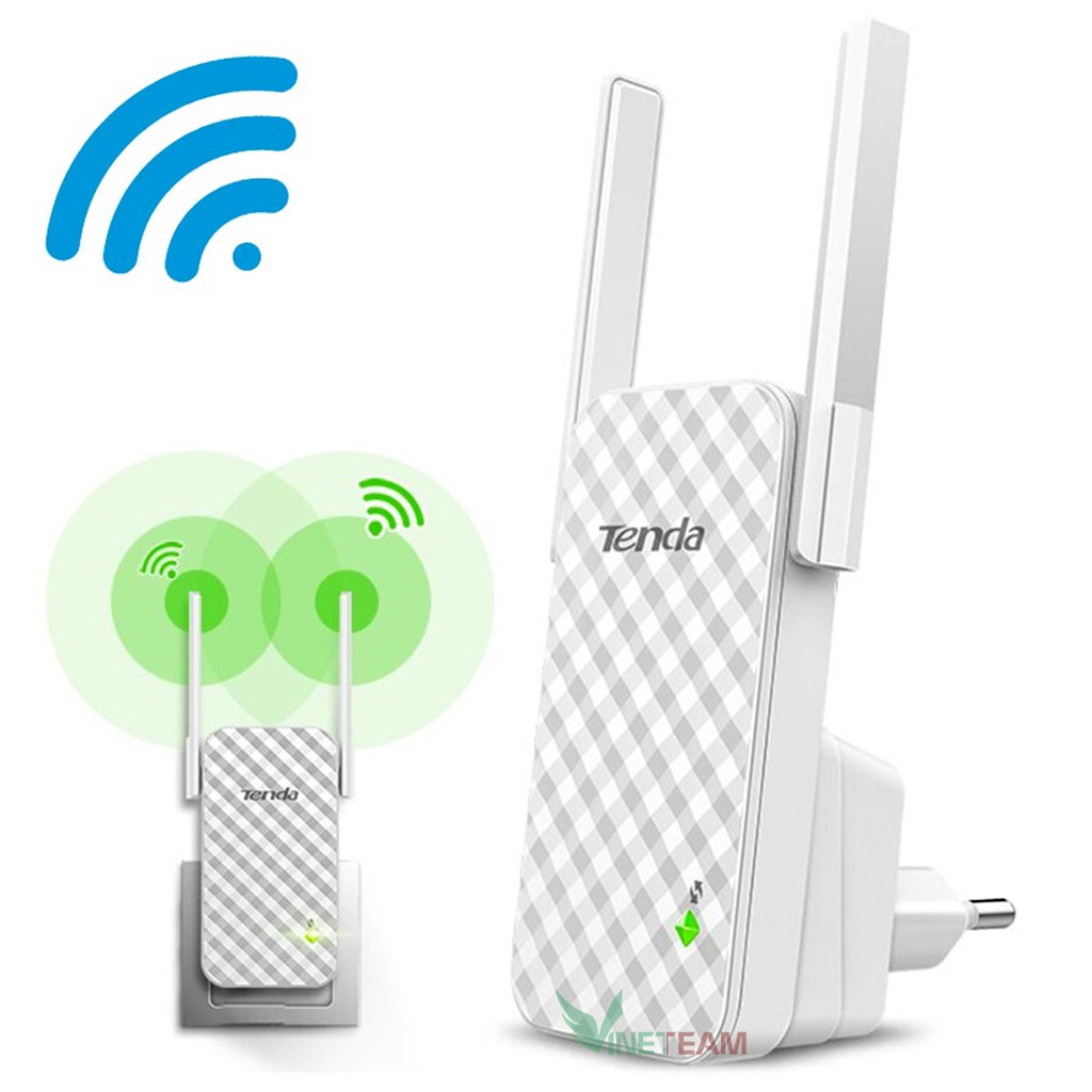 Tenda A9- Bộ Kích Sóng Wifi 300Mbps✔Bộ Mở Rộng Sóng Wifi Chuẩn N Tốc Độ 300Mbps -dc4309